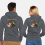 I'm Going On An Adventure-unisex zip-up sweatshirt-doodletoots