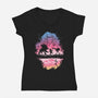 Matata Universe-womens v-neck tee-teesgeex