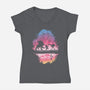 Matata Universe-womens v-neck tee-teesgeex