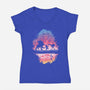 Matata Universe-womens v-neck tee-teesgeex