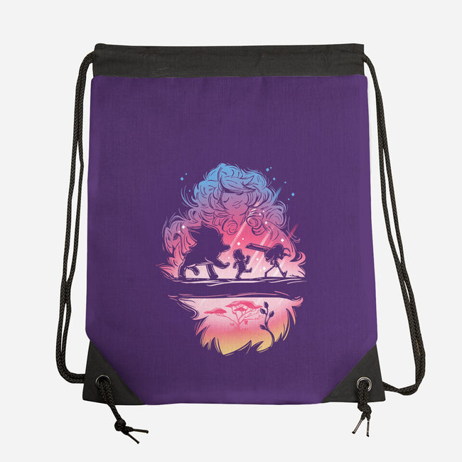 Matata Universe-none drawstring bag-teesgeex