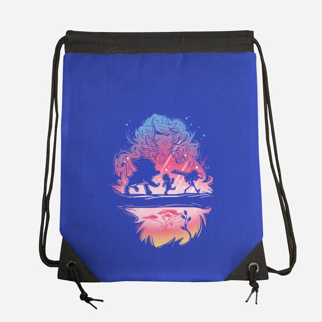 Matata Universe-none drawstring bag-teesgeex