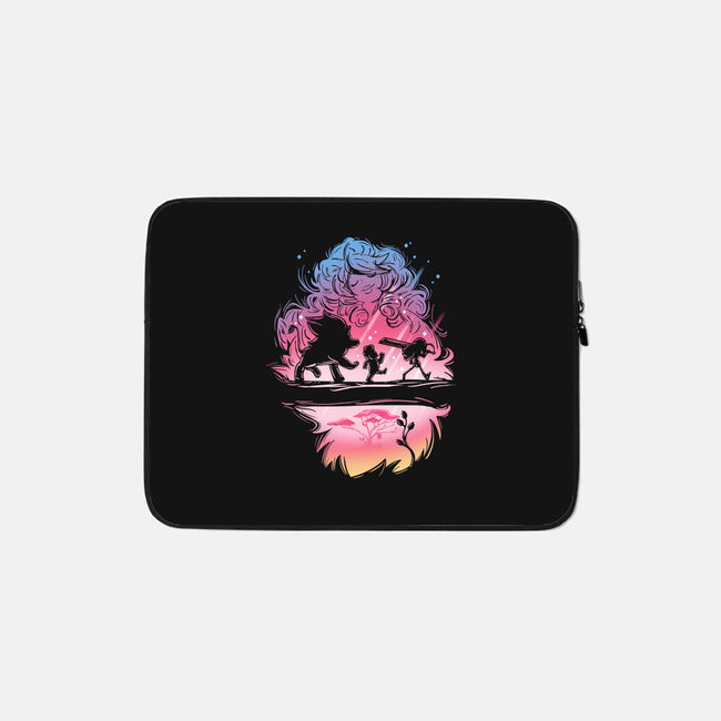 Matata Universe-none zippered laptop sleeve-teesgeex