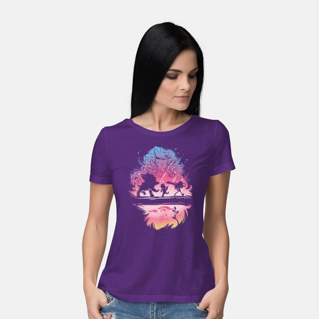 Matata Universe-womens basic tee-teesgeex