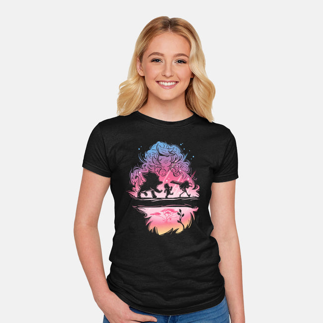 Matata Universe-womens fitted tee-teesgeex