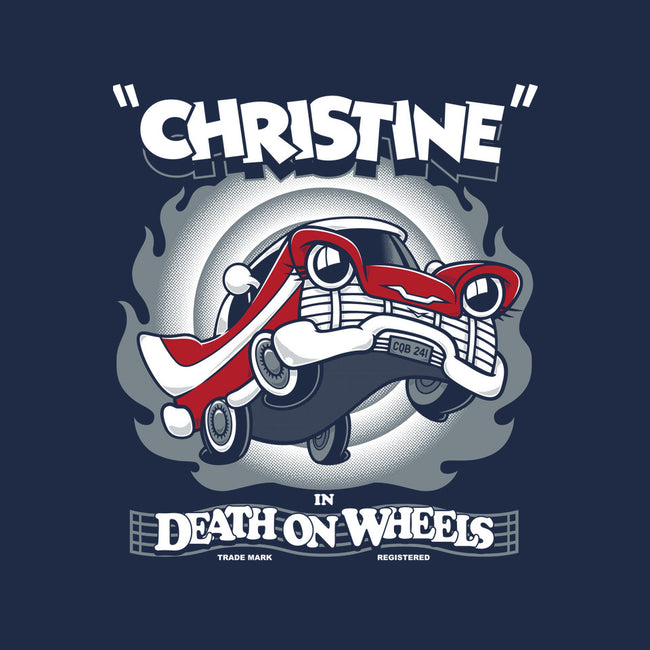 Death On Wheels-womens fitted tee-Nemons