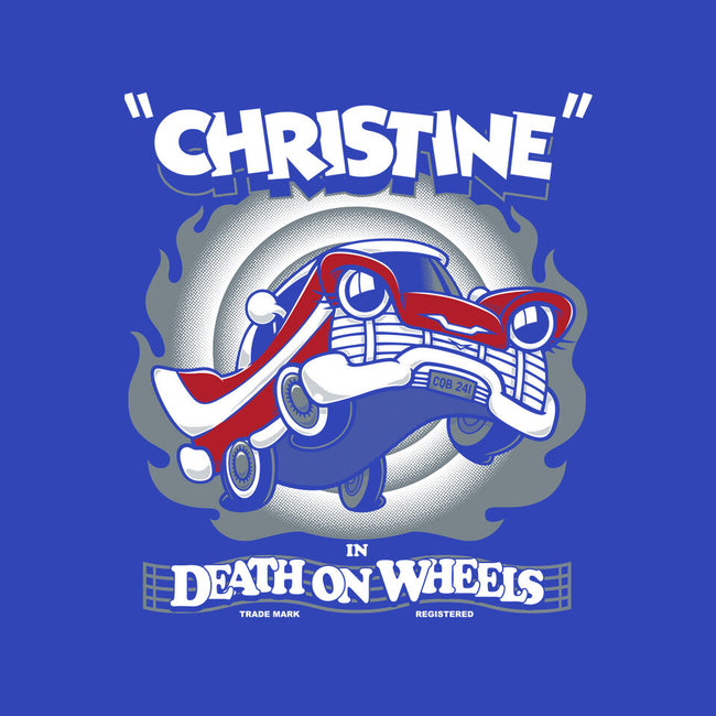 Death On Wheels-womens off shoulder sweatshirt-Nemons