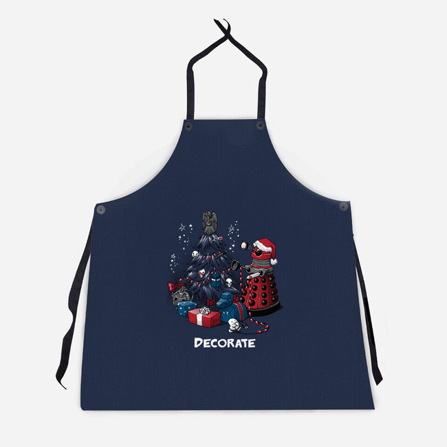 Decorate-unisex kitchen apron-DoOomcat