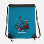 Decorate-none drawstring bag-DoOomcat