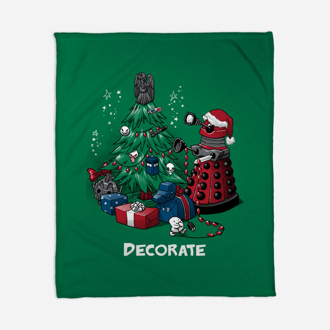 Decorate-none fleece blanket-DoOomcat