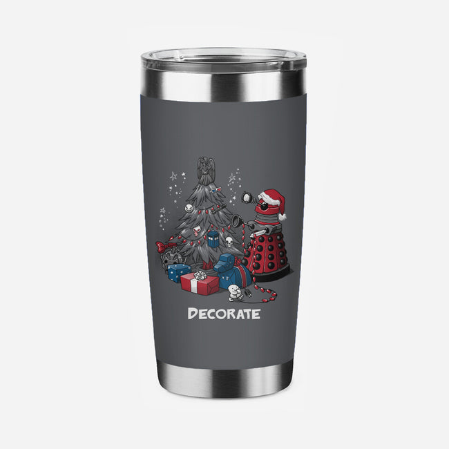 Decorate-none stainless steel tumbler drinkware-DoOomcat