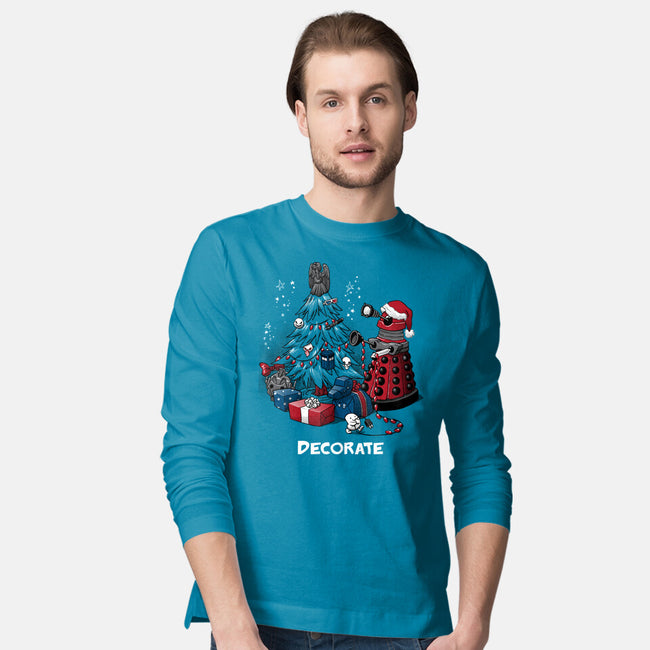 Decorate-mens long sleeved tee-DoOomcat