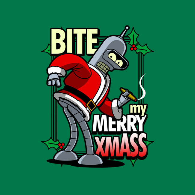Bite my Merry XmASS-none drawstring bag-Boggs Nicolas