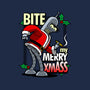 Bite my Merry XmASS-none non-removable cover w insert throw pillow-Boggs Nicolas