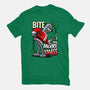 Bite my Merry XmASS-womens basic tee-Boggs Nicolas