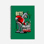 Bite my Merry XmASS-none dot grid notebook-Boggs Nicolas