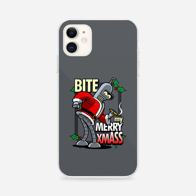 Bite my Merry XmASS-iphone snap phone case-Boggs Nicolas