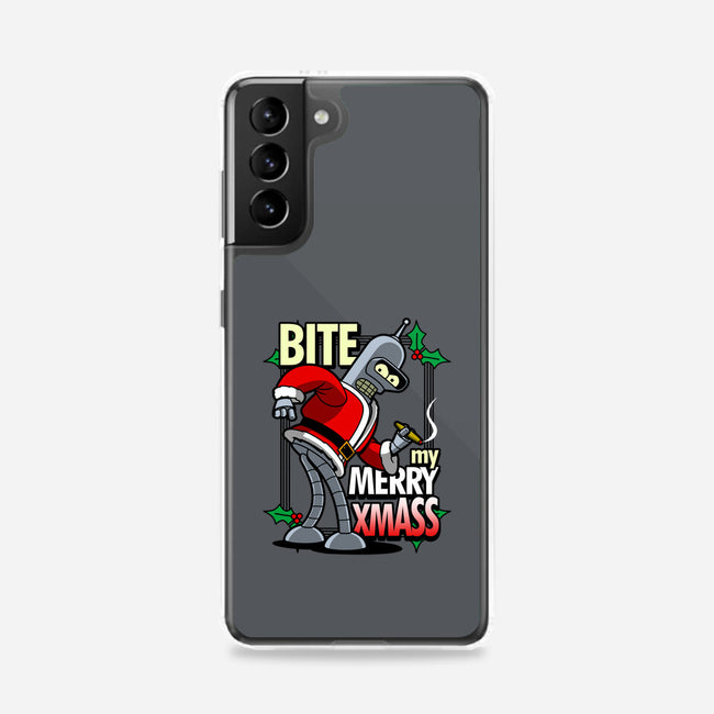 Bite my Merry XmASS-samsung snap phone case-Boggs Nicolas