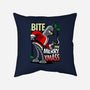 Bite my Merry XmASS-none non-removable cover w insert throw pillow-Boggs Nicolas