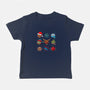 Christmas Dice-baby basic tee-Vallina84