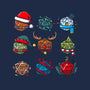 Christmas Dice-none adjustable tote-Vallina84
