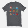 Christmas Dice-unisex crew neck sweatshirt-Vallina84