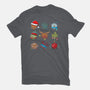 Christmas Dice-mens heavyweight tee-Vallina84