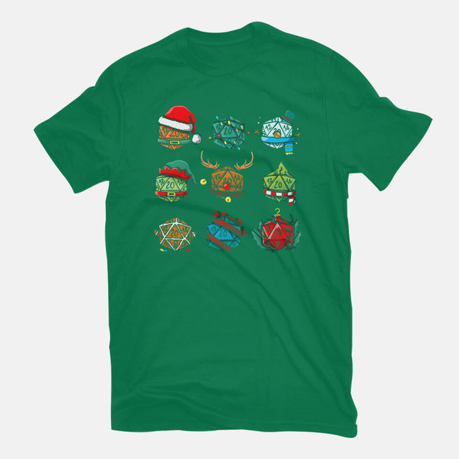Christmas Dice-mens heavyweight tee-Vallina84