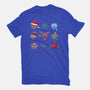 Christmas Dice-womens fitted tee-Vallina84