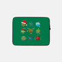 Christmas Dice-none zippered laptop sleeve-Vallina84