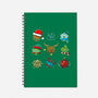 Christmas Dice-none dot grid notebook-Vallina84