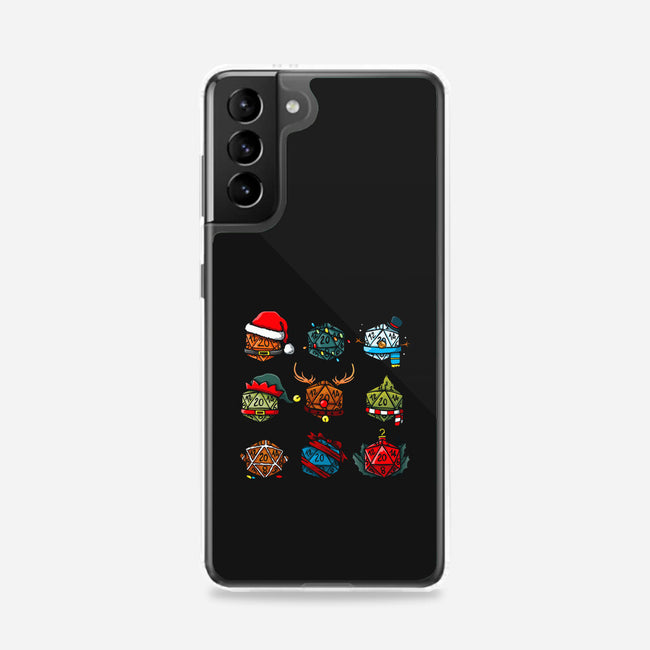 Christmas Dice-samsung snap phone case-Vallina84