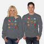 Christmas Dice-unisex crew neck sweatshirt-Vallina84