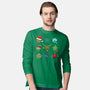 Christmas Dice-mens long sleeved tee-Vallina84