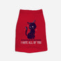 I Hate You-cat basic pet tank-koalastudio