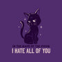 I Hate You-none drawstring bag-koalastudio