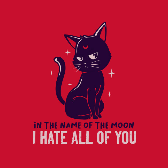 I Hate You-none polyester shower curtain-koalastudio