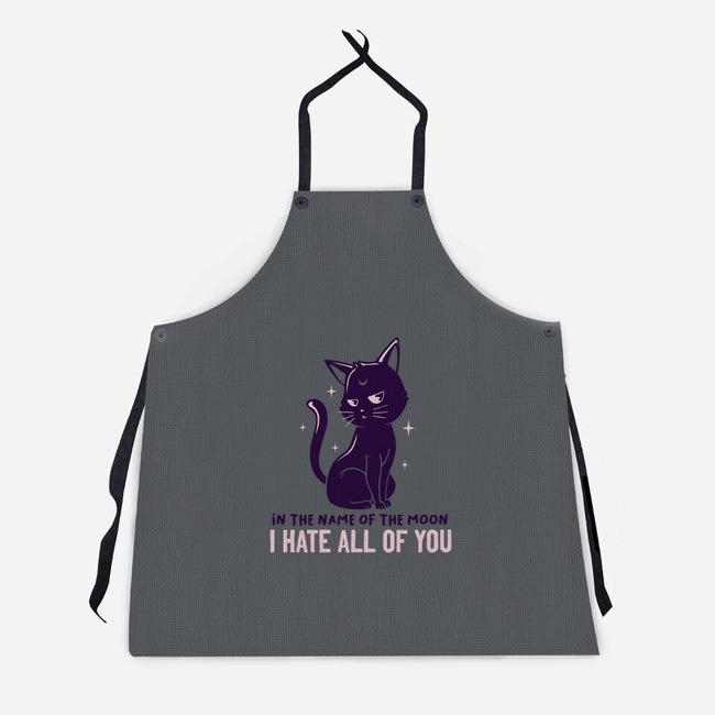 I Hate You-unisex kitchen apron-koalastudio