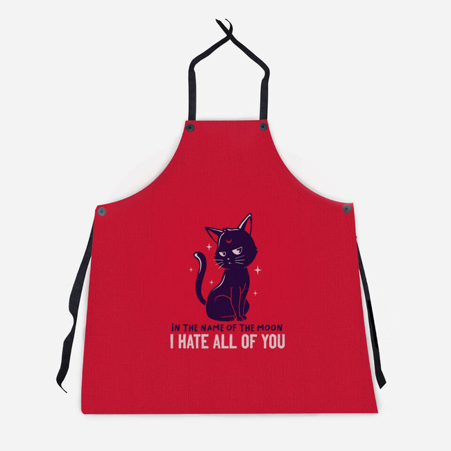 I Hate You-unisex kitchen apron-koalastudio