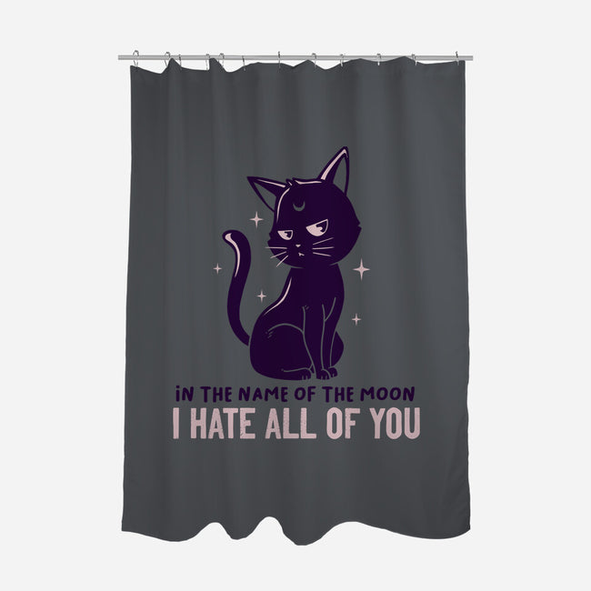 I Hate You-none polyester shower curtain-koalastudio