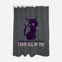 I Hate You-none polyester shower curtain-koalastudio