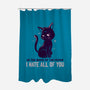 I Hate You-none polyester shower curtain-koalastudio