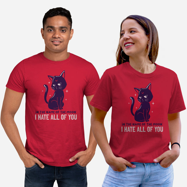 I Hate You-unisex basic tee-koalastudio