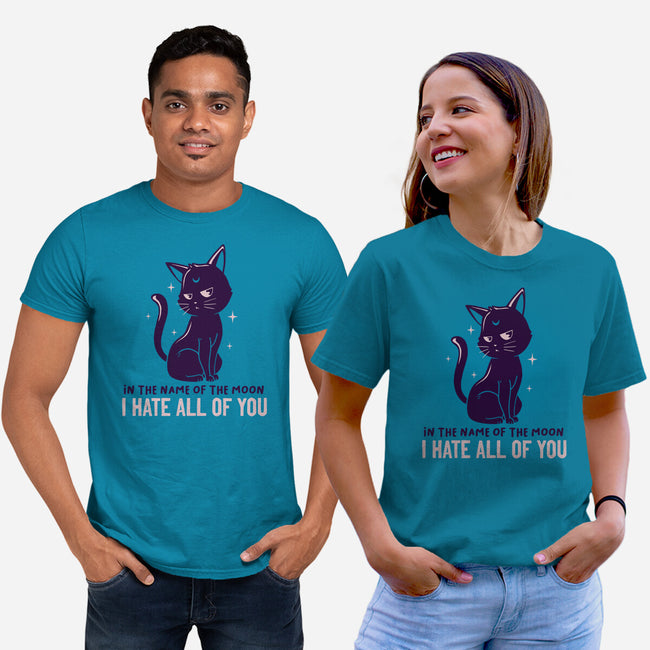 I Hate You-unisex basic tee-koalastudio