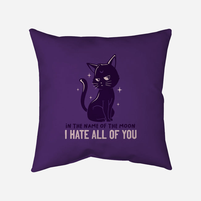I Hate You-none removable cover w insert throw pillow-koalastudio