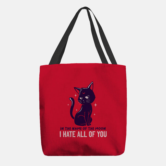 I Hate You-none basic tote-koalastudio