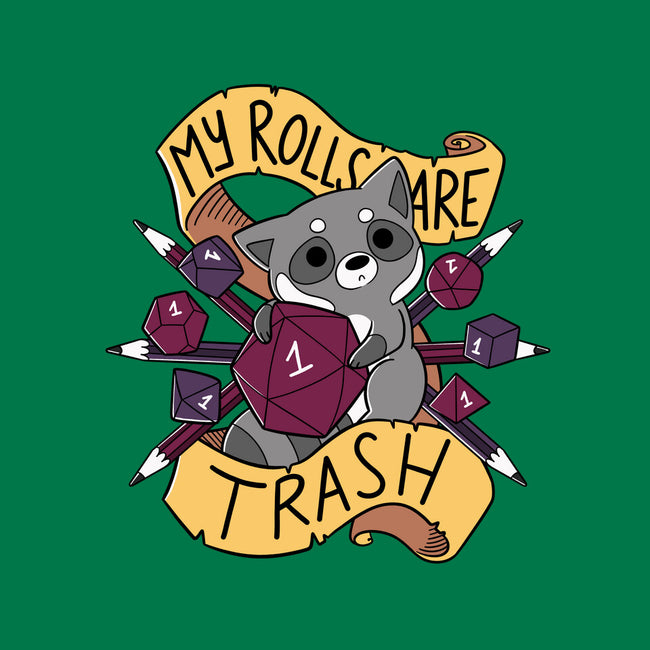 RPG Raccoon-baby basic onesie-TaylorRoss1
