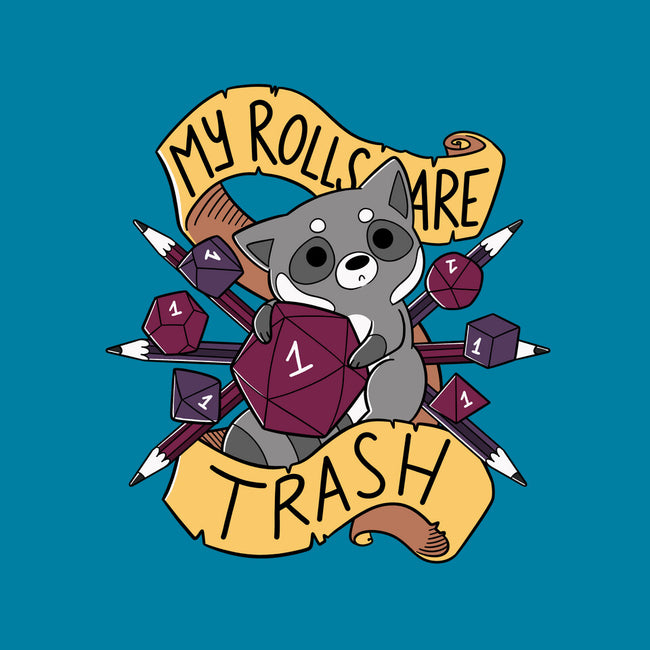 RPG Raccoon-none removable cover w insert throw pillow-TaylorRoss1