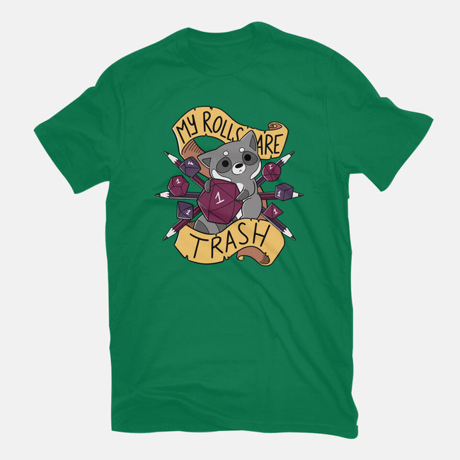 RPG Raccoon-womens basic tee-TaylorRoss1