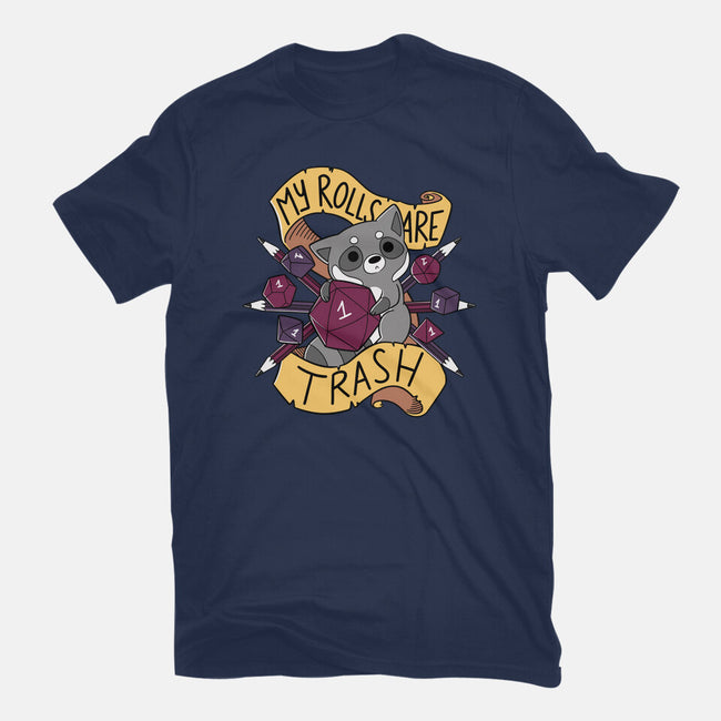 RPG Raccoon-womens basic tee-TaylorRoss1